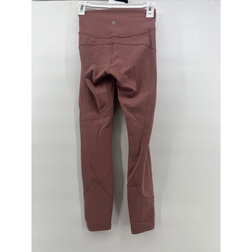 Lululemon All The Right Places High-Rise Leggings Mauve Pink Size 4 W5BS2S - Picture 3 of 8